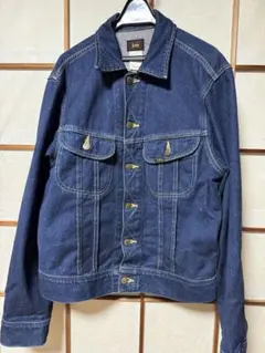 Lee ダークブルー デニムジャケット MEDIUM