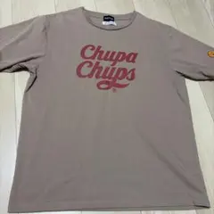 Chupa Chups グラフィックTシャツ ベージュ　Mサイズ