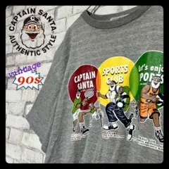 特価！【90s】CAPTAIN SANTA キャプテンサンタ Tシャツ Lのサムネイル