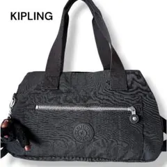 KIPLINGキプリング　ハンドバッグ　ショルダー　2way　ナイロン　ブラックのサムネイル