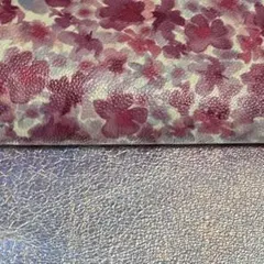 ☆35756 プリント豚革2枚(プロフィールをお読み下さい