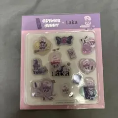Laka × Esther Bunny 3Dボリュームシール
