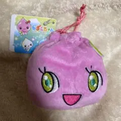 しずくちゃん　巾着ポーチ　ロゼちゃん