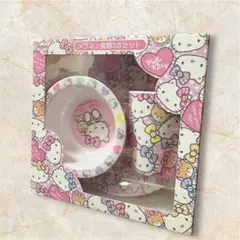 〔新品〕ハローキティ メラミン食器3点セット