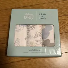 新品未使用☆aden + anais ミッキーマウス ガーゼハンカチセット