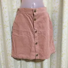コーデュロイスカート　earth music&ecology（洋下1