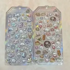 正規品　ボンボンドロップシール　 シャーベット　らめーる　　海の生き物　もちもち