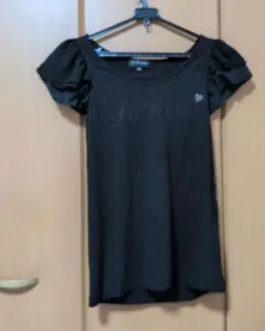 JILLSTUART フリルスリーブ カットソー ブラック