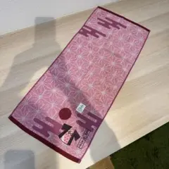 新品鬼滅の刃フェイスタオル竈門禰豆子着物公式グッズ綿100％34×80cm