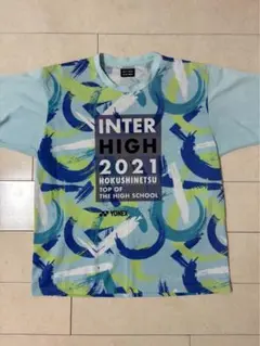 YONEX 大会記念Tシャツ O インターハイ2021限定 ソフトテニス 廃盤