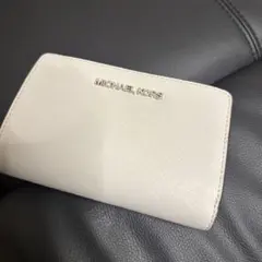 マイケルコース　ミニ財布　グレー　チャコールグレー