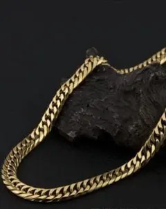 6面カットダブル喜平 新品 チェーンは 金イオンプレーティング加工 新品