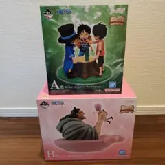 一番くじ ワンピース A、B賞 Reviable Moment フィギュアセット