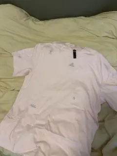 adidas ピンク Tシャツ 半袖