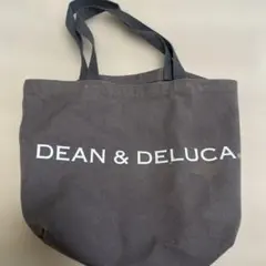 DEAN & DELUCA ロゴトートバッグ グレー
