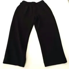 【美品】子ども用ロングパンツ　ブラック　Mサイズ