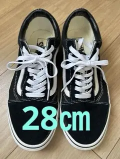 VANS Old Skool ブラック ホワイト スニーカーのサムネイル