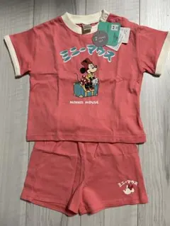 ミニーマウス Tシャツ・ショートパンツセット 90cm