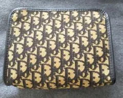 年代物ディオール トロッター柄 クラッチバッグ
