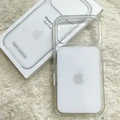 iPhone17Pro Apple 純正 ケース クリアMagSafe アップル