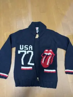 HYSTERIC glamour ROLLING STONESニットジップパーカ - メルカリ