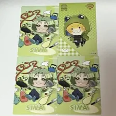 カラフルピーチ シヴァ 展示会 トレカ コラボフード特典カード　セット