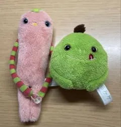 モケケ ぬいぐるみ マスコット 2種セット