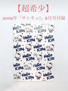 【超希少】2009年付録 HelloKittyキティちゃんノート