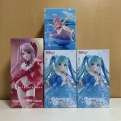 フィギュア 4種セット 初音ミク To LOVEる L - メルカリ