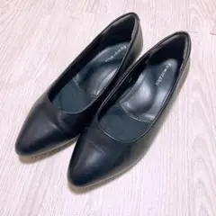 処分セール！！フワラク　パンプス　本革24.0センチ