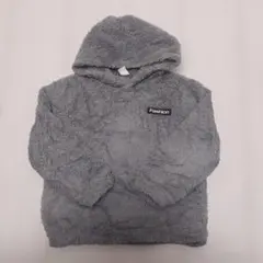 SHEIN グレー フード付きパーカー 7Y