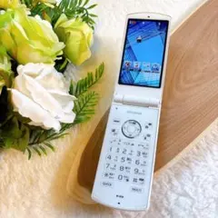 動作確認初期化済みドコモの折りたたみ式携帯電話N-01Fホワイトガラケー