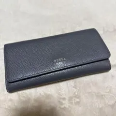 FURLA ダークグレー 長財布