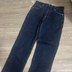 GU ストレートデニム インディゴブルー Mサイズ