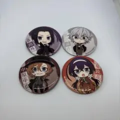 文豪ストレイドッグス 缶バッジ 4点セット - メルカリ