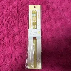 すみっコぐらし アクリル箸 21cm すべり止め加工　イエロー　おはし　黄色のサムネイル