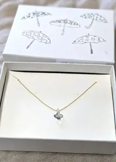 HARIO ハリオ イイダ傘店 コラボネックレス ガラス製 グレー