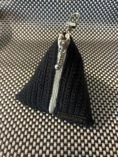 値下中❣️テトラポーチ黒＊ハンドメイド＊かぎ編み