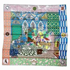 良品✨ エルメス カレ90 アマゾンのダンス シルク 大判スカーフ エルメス HERMES カレ90 Festival アマゾンの祭典 シルク 大判