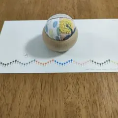 木製ボウルのピンクッション⭐handmade⭐ミナペルホネン