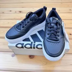 adidas アディダス Park ST スニーカー 黒 22.5cm 新品