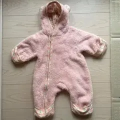 フリース フード付き ピンク アウター