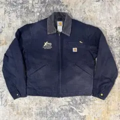 【希少美品】USA製 carhartt カーハート デトロイトジャケット MOS USA製 Carhartt カーハート デトロイトジャケット J129 グリーン