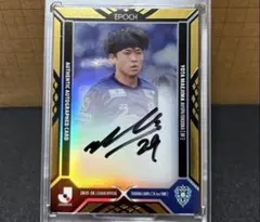 【激レア】 5シリ　EPOCH Jリーグ 2025-26 直筆サイン