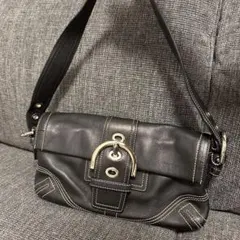 COACH コーチ 7542 ミニワンショルダーバッグ 黒 Y2K COACH コーチ 7542 ミニワンショルダーバッグ 黒 Y2K - メルカリ