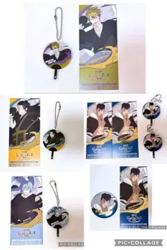 じゅじゅフェス ミニうちわチャーム チケット風箔押しカード 真人 羂索