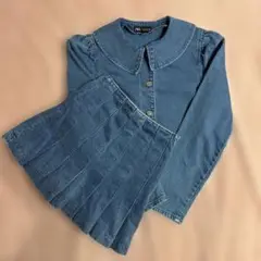 デニムセットアップ セットアップ
