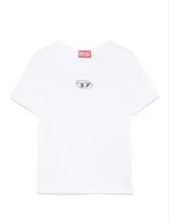 1146 DIESEL T-ANGIE オーバルロゴ カットアウト Tシャツ M - メルカリ