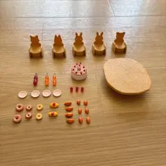 シルバニアファミリー　赤ちゃん広場のパーティーセット