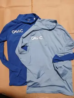 GAVIC 長袖シャツ 2枚セット 青 水色　140～150